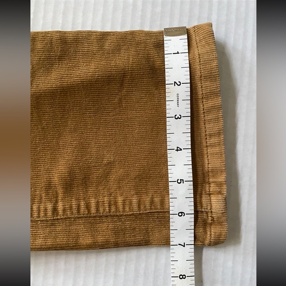 Patagonia Organic Cotton Corduroy Pants Mustard Tan Women's Size 27 - Picture 12 of 13